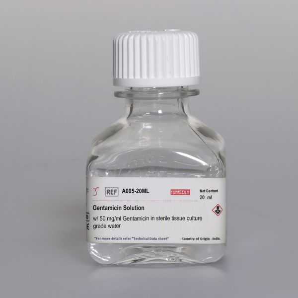 Раствор Гентамицина в стерильной воде (50 мг/мл гентамицина)