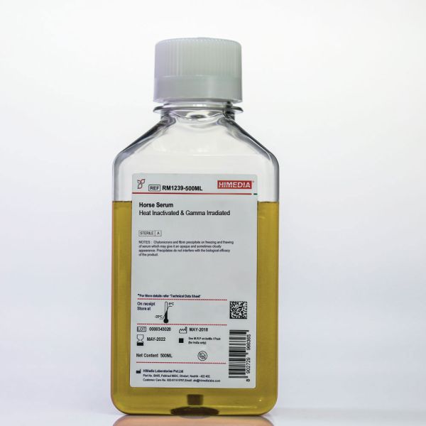 Сыворотка Horse Serum Sterile filtered, Gamma Irradiated New Zealand